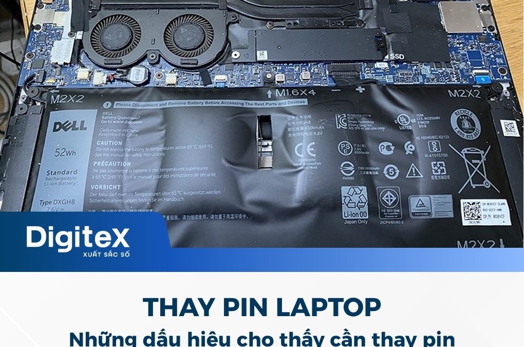 Những Dấu Hiệu Cho Thấy Laptop Cần Thay Pin