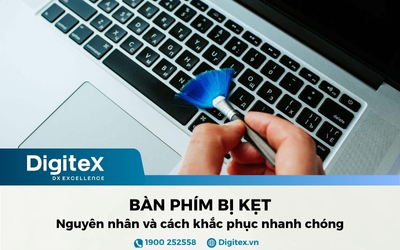 Bàn phím bị kẹt: Nguyên nhân và cách khắc phục
