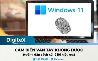 Hướng dẫn xử lý lỗi cảm biến vân tay không sử dụng được