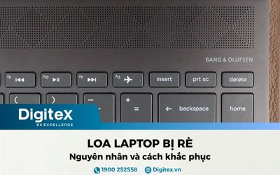 Lỗi loa âm thanh trong laptop bị rè, nghe lụp bụp phải làm sao?