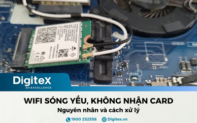 Wifi sóng yếu, không nhận card wifi: Xử lý như thế nào?