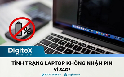 PIN – Tình trạng Laptop không nhận pin. Vì sao ?